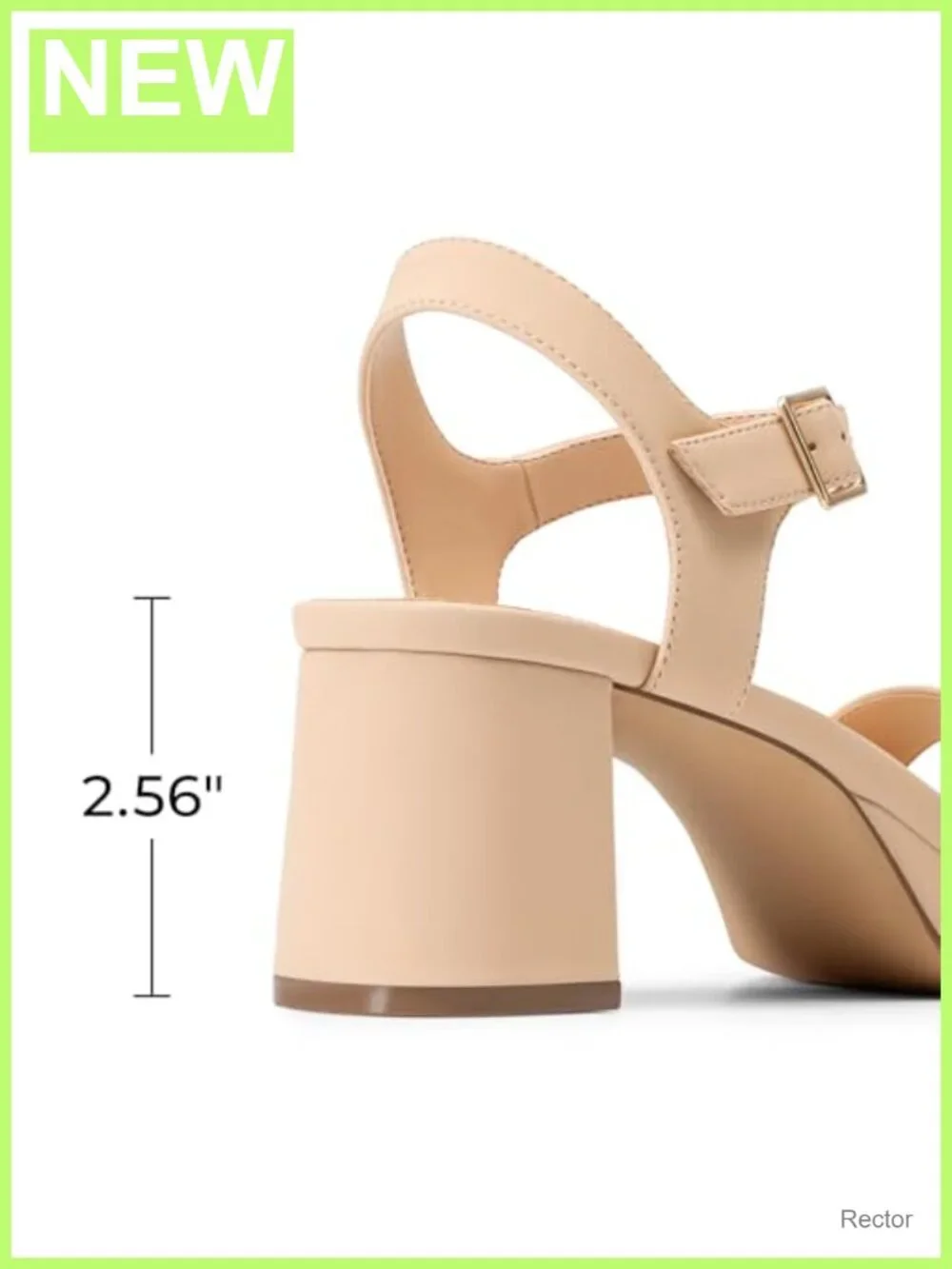 Platform Block Heel Sandals Faux Leather Ankle Strap Dressy Casual